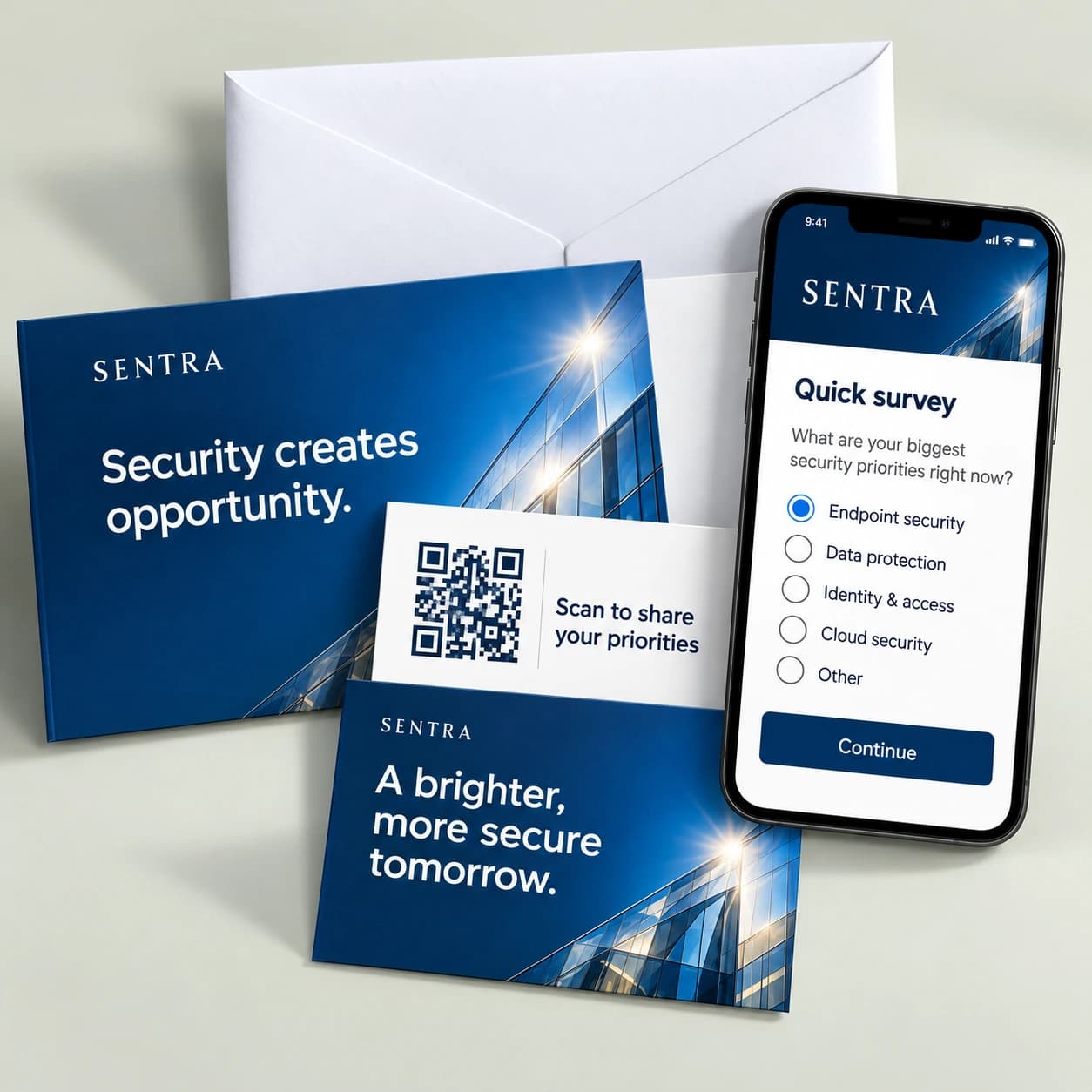 Illustrative SENTRA Connected Campaign creative